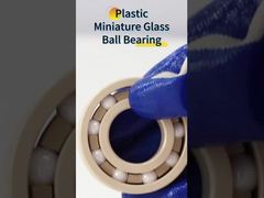 6205 พลาสติกเบอร์ PEEK รีส รีเทนกับ ZrO2 บอล กล่องลึก บอลเบอร์ 25x52x15 มม