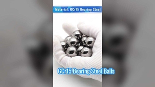 ลูกเหล็กแบริ่ง GCr15 พรีเมี่ยม | ขนาดต่างๆ และความแข็งสูง