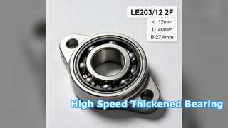 62203 2ZRC3 ตลับลูกปืนเม็ดกลมร่องลึกหนาความเร็วสูง