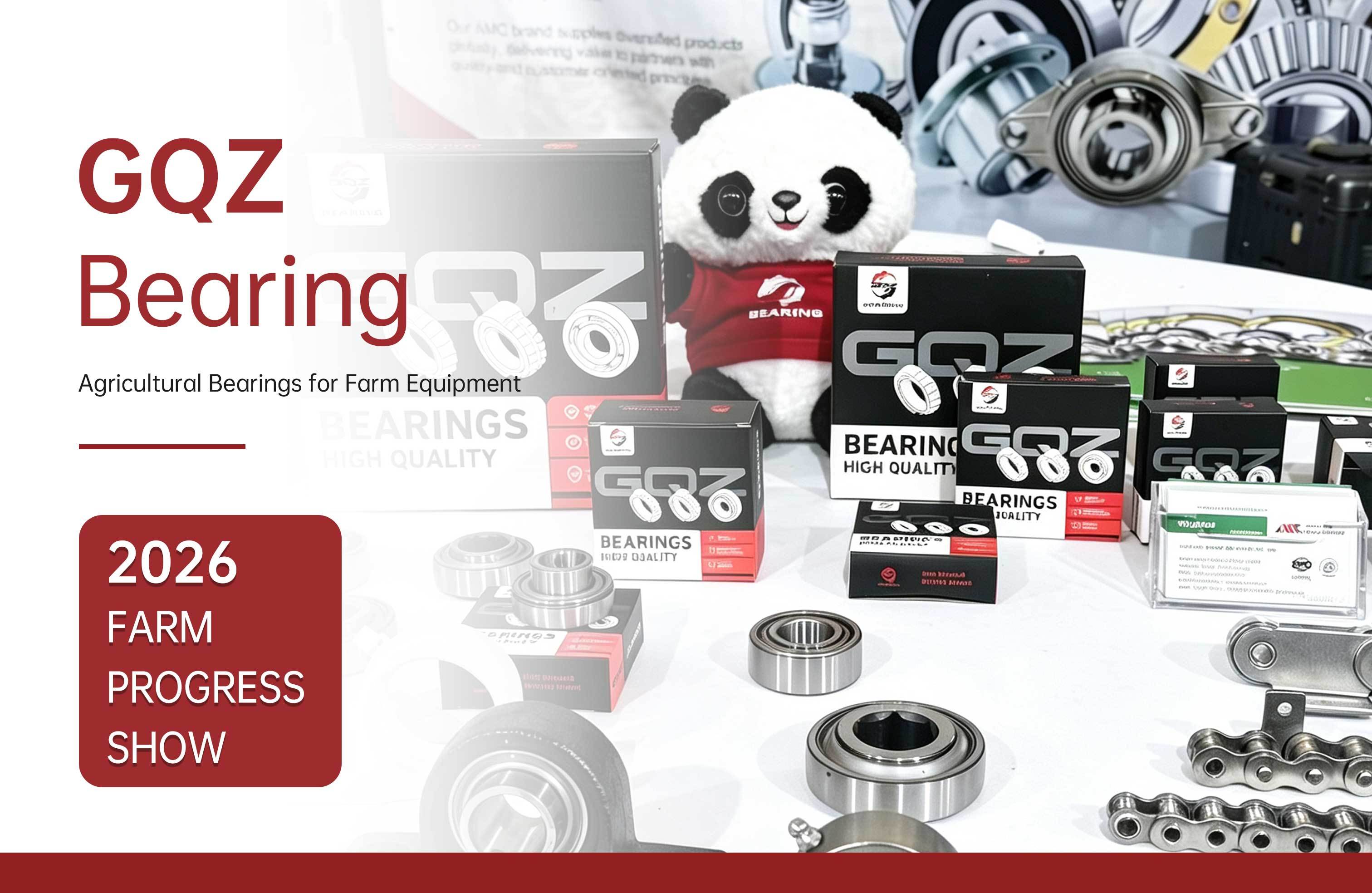 บล็อกบริษัทล่าสุดเกี่ยวกับ GQZ Bearing ปิดท้ายการเดินทางที่คุ้มค่า สู่งาน Farm Progress Show ปี 2026