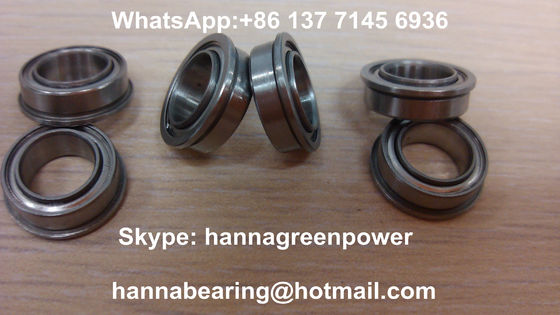 ซื้อ ประเภท Flange แบบ Deep Groove กล่องระดับความละเอียดสูงที่มีรัดยาง F63800-2RS การผลิตออนไลน์