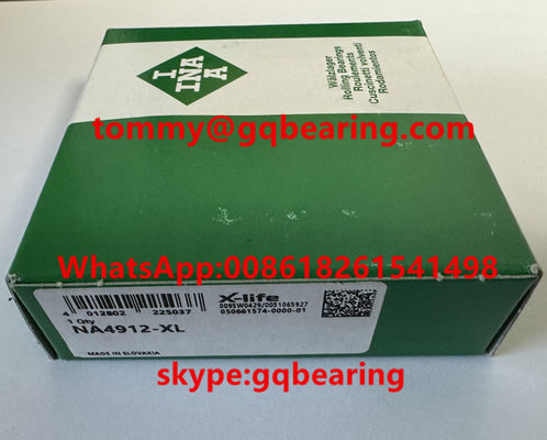 ซื้อ วัสดุเหล็กโครมแถวเดียว INA NA4912 NA4912-XL หมุนม้วนเข็มที่มีวงแหวนภายใน การผลิตออนไลน์