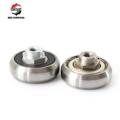 ซื้อ ลูกกลิ้งปริซึม C35 C35-2RS ZZ สำหรับราง T และ U ขนาดกะทัดรัด ขนาดราง 35 มม. สลักเกลียวศูนย์กลาง ป้องกันสองชั้น การผลิตออนไลน์