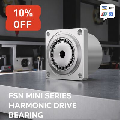 ซื้อ FSN-5 MINI การขับเคลื่อนฮาร์โมนิก หมุนด้วยความแม่นยําสูง P4 Zero Backlash สําหรับการใช้งานหุ่นยนต์ขนาดเล็ก การผลิตออนไลน์