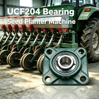 ซื้อ ตลับลูกปืนแบบหมอนรองหน้าแปลนสี่เหลี่ยม UCF204 ขนาดรูเจาะ 20 มม. ตัวเรือนเหล็กหล่อสำหรับเครื่องพรวนดินแบบจาน การผลิตออนไลน์