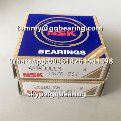 ซื้อ ประเทศญี่ปุ่นผลิต Gcr15 เหล็ก วัสดุ NSK 6205DDU 6205DDUCM ยาง ปิดลึก การผลิตออนไลน์