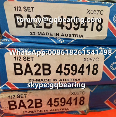 ซื้อ Gcr15 สแตนเลส วัสดุ SKF BA2B 459418 ทองแดง วัสดุกรง ความละเอียดมุมสัมผัสลูกกลอง การผลิตออนไลน์