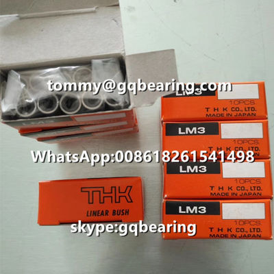 ซื้อ THK LM8 เส้นตรง Bushings วัสดุสแตนเลสโครม การผลิตออนไลน์