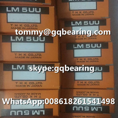 ซื้อ Gcr15 สแตนเลส วัสดุยาง ปิดทั้งสองด้าน THK LM5UU เส้นเส้นลูกบอล การผลิตออนไลน์