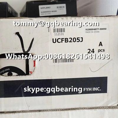 ซื้อ วัสดุเหล็กเหล็ก FYH UCFB205J 3-bolt Flanged Pillow Block Ball Bearing UCFB205 วัสดุเหล็กเหล็กเหล็กเหล็ก FYH UCFB205 การผลิตออนไลน์