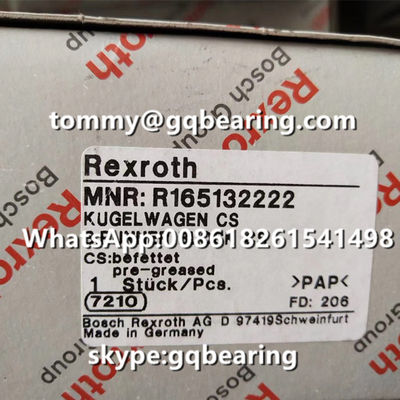 ซื้อ Rexroth R165132222 วัสดุเหล็ก ประเภท Flange ความยาวมาตรฐาน ความสูงมาตรฐาน รันเนอร์บล็อก การผลิตออนไลน์