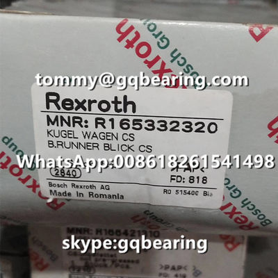 ซื้อ Rexroth R165332320 สแตนเลส วัสดุ Flange ประเภทความยาวมาตรฐาน ความสูงมาตรฐาน โบล็อกเส้นตรง การผลิตออนไลน์