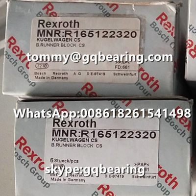 ซื้อ Rexroth R165122320 สแตนเลส วัสดุ Flange ประเภทความยาวมาตรฐาน ความสูงมาตรฐาน รันเนอร์บล็อก การผลิตออนไลน์