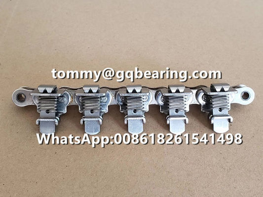 ซื้อ 12.7mm Pitch SUS304 สแตนเลส Gripper Chain วาคูมซีล การผลิตออนไลน์
