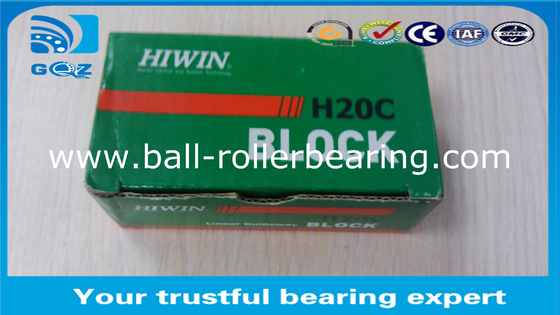เครื่องหมุน HGH25HA เส้นทางการนําหมุนลูกกลม ความแม่นยําสูง 23 X 48 X 40 มม