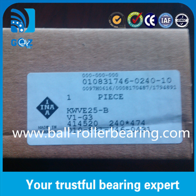 KWVE25-BV1-G3 สี่แถว Linear Ball Bearing ความแม่นยํา Linear Guideway