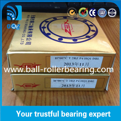 H7007C-2RZ หัวส้นสัมผัสมุมความแม่นยํามาก หัวส้นเซรามิกที่ปิด