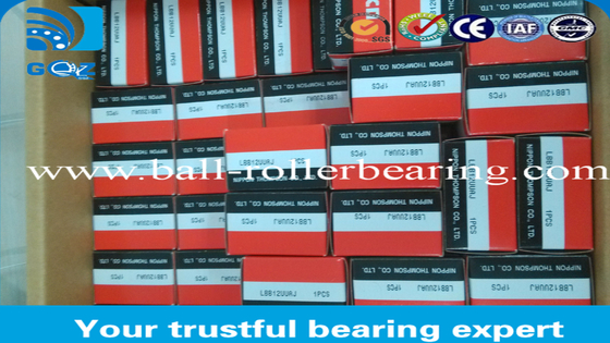 OD 6mm - 150mm Linear Motion Bearing LM3UU ความกระชับกระชับเล็กที่สุด OEM