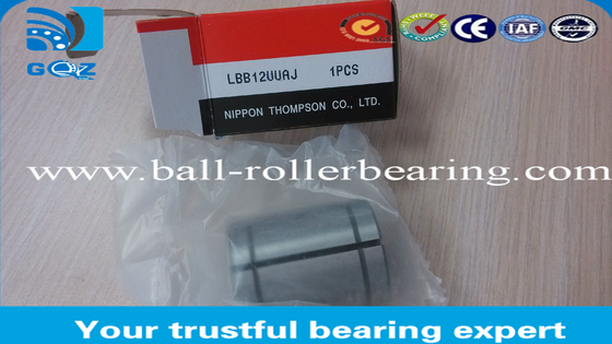 LM10AJ โครมสแตนเลส โลหะกลมเส้น, โลหะเคลื่อนไหวเส้น LM25UU