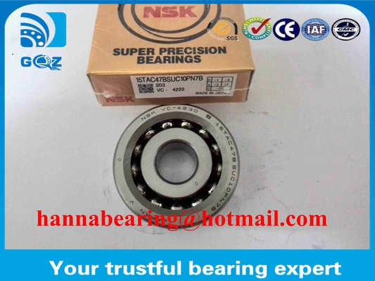45TAC100BSUC10PN7B Super Precision Angular Conact Thrust Ball Bearings 45x100x20 มิลลิเมตร