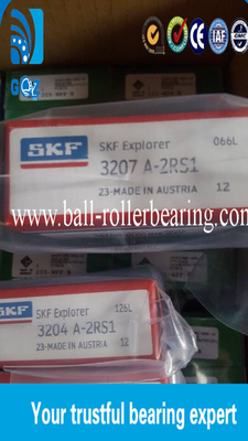 3204A-2RS1 หมุนลูกกลมสัมผัสมุม / หมุนสัมผัสมุมปิด 20*47*206