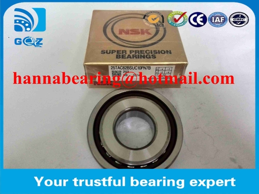 หมุนสนับสนุนสกรู 25TAC62BDUC10PN7B หมุนลูกกลมกระตุ้นการติดต่อมุม 25x62x30mm