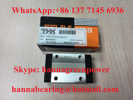 ด้านบนของพื้นที่ติดตั้ง Linear bearing HSR15R1SS HSR15R1UU GK Guideway Block 15x34x28mm