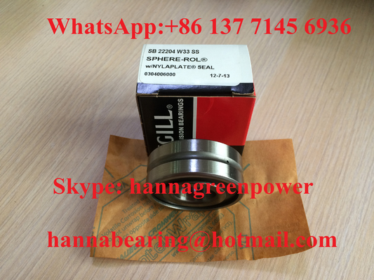 หมุน SPHERE-ROL SB 22205 W33 SS หมุนม้วนแม่นยํา 25 X 52 X 18mm
