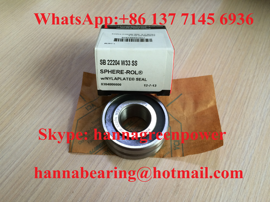 หมุน SPHERE-ROL SB 22205 W33 SS หมุนม้วนแม่นยํา 25 X 52 X 18mm