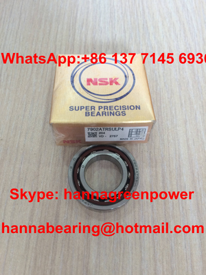 วงแหวนภายนอกนํา 7906CTRDULP4 ความแม่นยํา สองแถวมุมสัมผัสการบรรทุก 30x47x18mm