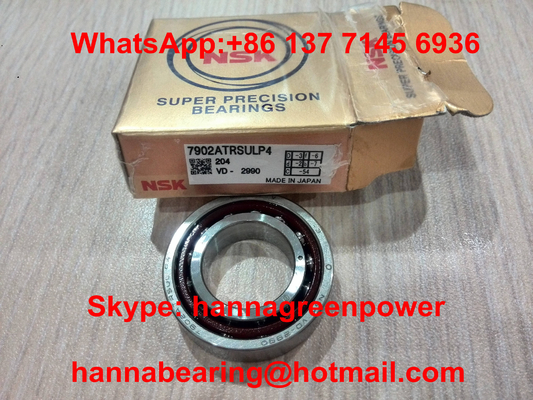วงแหวนภายนอกนํา 7906CTRDULP4 ความแม่นยํา สองแถวมุมสัมผัสการบรรทุก 30x47x18mm