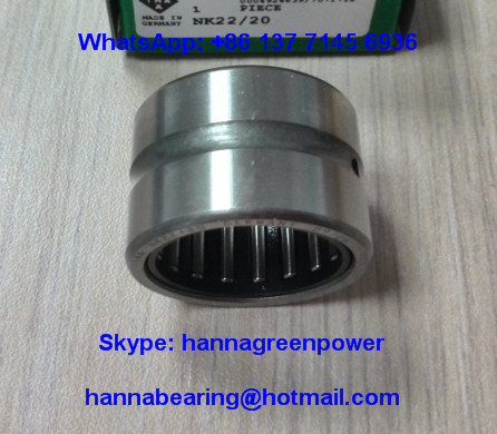 ซีรี่ย์เบา NK8/12-TV โพลยามิด Cage Needle Roller Bearings กับหลุมน้ํามัน 8x15x12mm