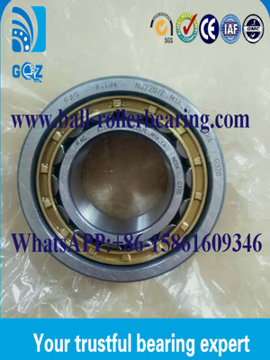 FAG NJ2207E.M1A.C4 กระบอกม้วนยางเหล็กความเร็วสูง