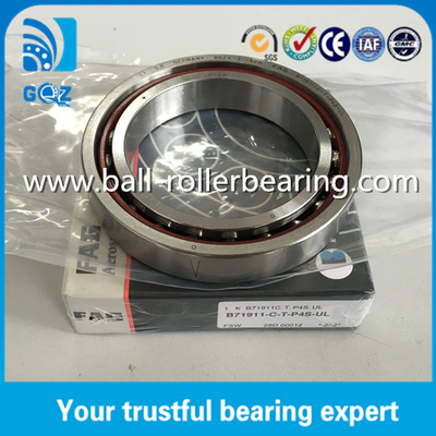 P4S Super Precision Angular Contact Ball Bearing B71911-C-T-P4S-UL สายพานลูกกลมที่ติดต่อกัน