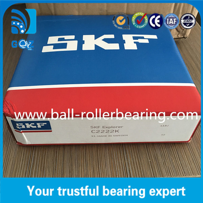 สแตนเลส Cage SKF C2222K Carb Toroidal Roller Bearing กับการเจาะที่ค่อนข้างค่อนข้าง 1:12