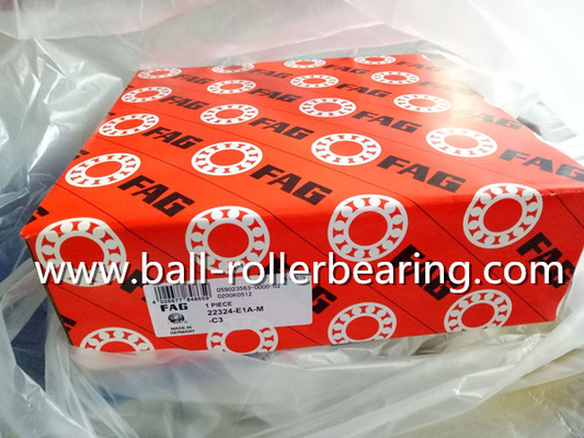 C3 ความสะอาด ทองแดง คอเรนจ์ / คอเรนจ์ โรเลอร์กลม FAG 22324-E1A-M-C3
