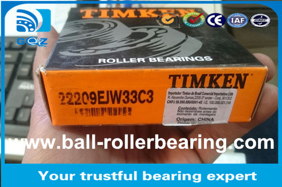 ABEC-3 หัวหมุนกลม 22209 E สําหรับม้วนโรงม้วน 22209 CA/W33 หัวหมุน 45X85X23 มิลลิเมตร