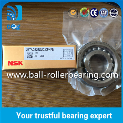 สปินด์บอลสนับสนุน Super ความละเอียดเลเยอร์ NSK 25TAC62BSUC10PN7B 25 * 62 * 15mm