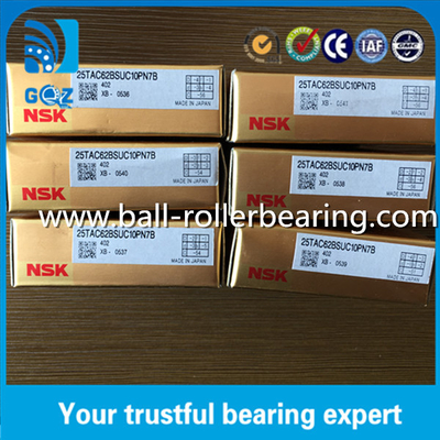 สปินด์บอลสนับสนุน Super ความละเอียดเลเยอร์ NSK 25TAC62BSUC10PN7B 25 * 62 * 15mm