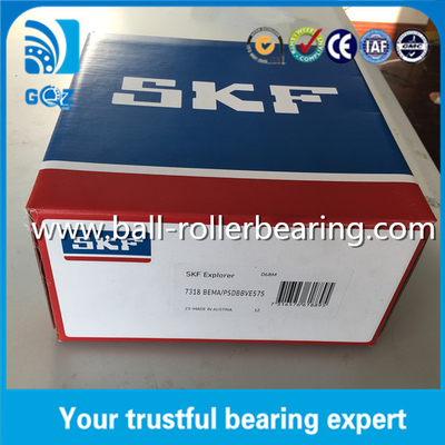 P5 ความแม่นยํา Split วงแหวนภายนอก SKF 7318 BEMA / P5DBBVE575 ช่องสัมผัสลูกกลม