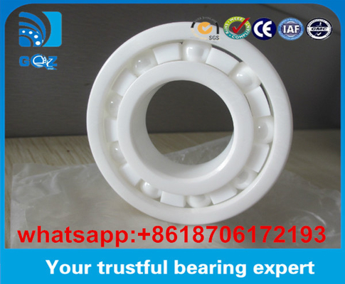 สเตย์เซรามิก 6207 เต็มเซรามิก หมุนลูกหนังเซรามิก 6207HC5 6207-2RS หมุนลูกหนังไฮบริด mm Chrome Steel Races