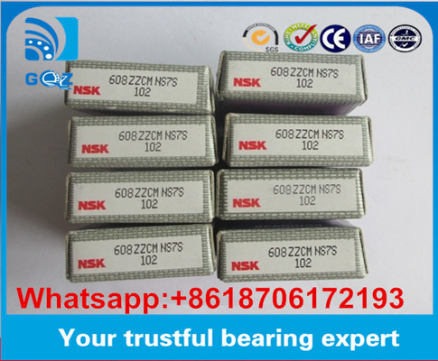 NSK 608ZZ C3 รถยนต์ห่อ NSK 608ZZ กล่องบรรจุ 608ZZCM NS7S ขนาด 8 * 22 * 7 มม