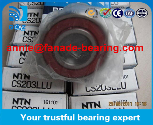 Janpan แบรนด์ NTN เครื่องพิมพ์ หมุนยางแถวเดียว หมุนลูกกลองกล่องลึก CS203LLU ขนาด 17*40*12mm