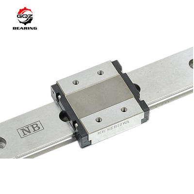 โหลดสแตนเลสเส้นกลมหมุน HSR35AM1UU HSR35AM 34x100x48mm