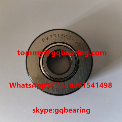 PWTR1542-2RS สายพานม้วนบรรทุกความจุสูง Gcr15 เหล็กปิด 15x42x19mm