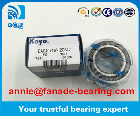 แพ็คเกจใหม่ Koyo Wheel Hub Bearing KOYO DAC4074W-12CS47 อัตโนมัติ