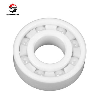 SI3N4 ZrO2 วัสดุ โลหะลูกหนัง 6202CE โลหะลูกกลิ้งลึก 15*35*11MM