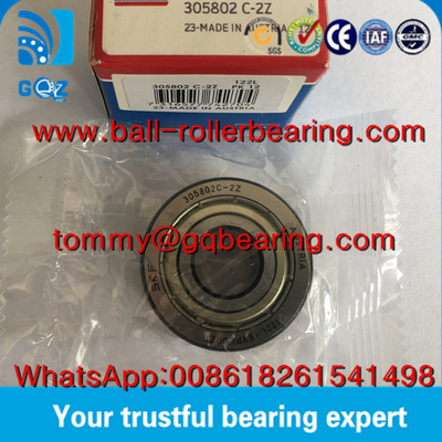 P0 โลหะแม่นยํา ป้องกัน SKF 305802C-2Z โลหะแบบโยก