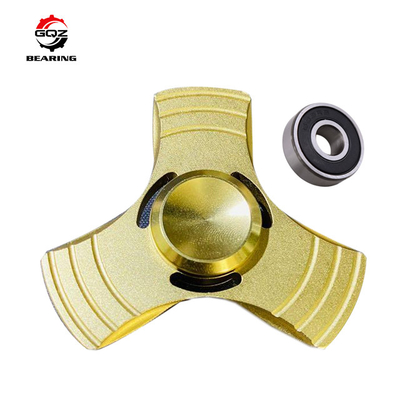 Tri-Spinner Fidgets Toys Zinc Alloy Hand Spinners Bearings 608 2017 เครื่องเล่นสํานักงานการออกแบบใหม่ ราคาถูกที่สุด Zinc Alloy Hand