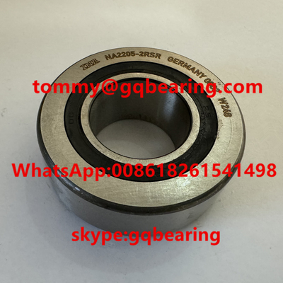 วัสดุเหล็กโครม INA NA2205-2RSR โยกชนิด สายพานม้วน 25x52x18mm